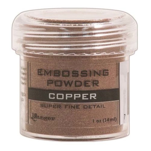 Ranger Ink - Basics Embossing Powder - Super Fine - Copper 1 Ranger Ink - Basics Embossing Powder - Super Fine - Copper
