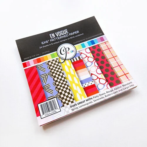 Catherine Pooler Designs - City Vibes Collection - 6 x 6 Patterned Paper Pack - En Vogue