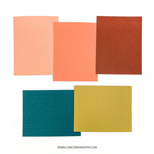 Concord and 9th - 2D Embossing Folders - Charming