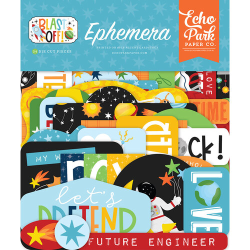 Echo Park - Blast Off Collection - Ephemera 1 Echo Park - Blast Off Collection - Ephemera
