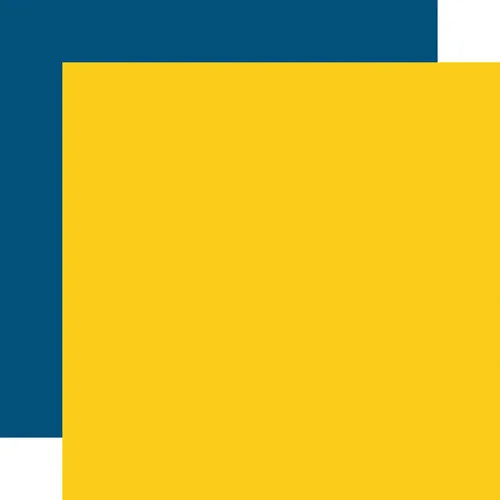 Echo Park - Little Builder Collection - 12 x 12 Double Sided Paper - Yellow - Navy 1 Echo Park - Little Builder Collection - 12 x 12 Double Sided Paper - Yellow - Navy