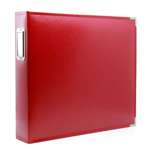 Scrapbook.com - 12x12 Three Ring Album - Red 1 Scrapbook.com - 12x12 Three Ring Album - Red