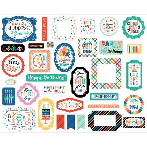 Echo Park - Hip Hip Hooray Collection - Ephemera