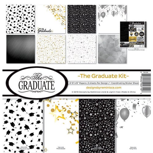 Reminisce - The Graduate Collection - 12 x 12 Collection Kit 1 Reminisce - The Graduate Collection - 12 x 12 Collection Kit
