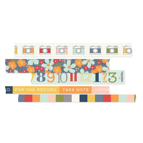 Simple Stories - For The Record Collection - Washi Tape