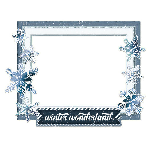 Simple Stories - Simple Vintage Fresh Snow Collection - Chipboard Frames 3 Simple Stories - Simple Vintage Fresh Snow Collection - Chipboard Frames