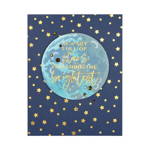 Spellbinders - Layered Stencils - Full Moon