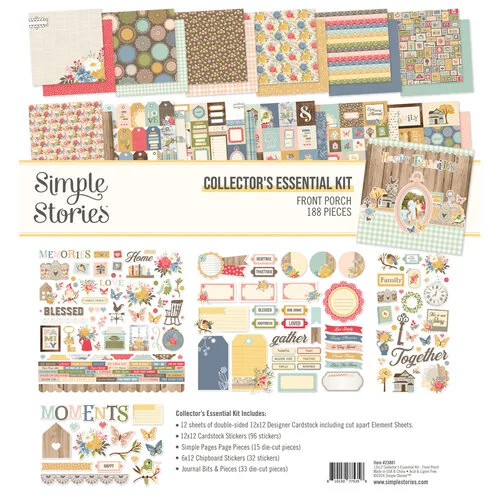 Simple Stories - Front Porch Collection - Collector's Essential Kit 1 Simple Stories - Front Porch Collection - Collector's Essential Kit