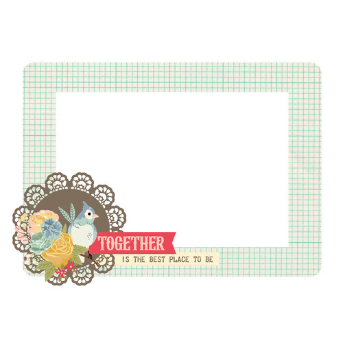Simple Stories - Front Porch Collection - Chipboard Frames 4 Simple Stories - Front Porch Collection - Chipboard Frames