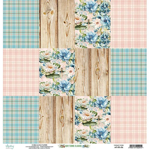 Mintay Papers - By The Lake Collection - 12 x 12 Double Sided Paper - 6 3 Mintay Papers - By The Lake Collection - 12 x 12 Double Sided Paper - 6