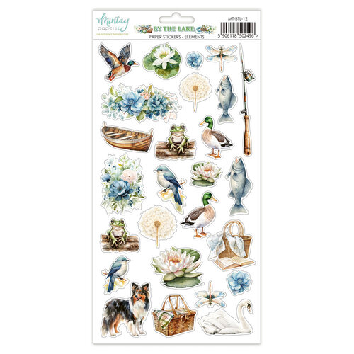 Mintay Papers - By The Lake Collection - 6 x 12 Stickers - Elements 1 Mintay Papers - By The Lake Collection - 6 x 12 Stickers - Elements