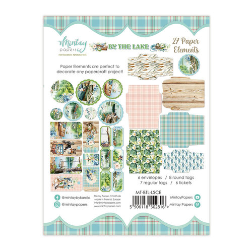 Mintay Papers - By The Lake Collection - Embellishments - Paper Elements