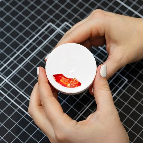 Scrapbook.com - Shimmer Flakes - Watermelon - Red - 2 oz Shaker Jar 3 Scrapbook.com - Shimmer Flakes - Watermelon - Red - 2 oz Shaker Jar