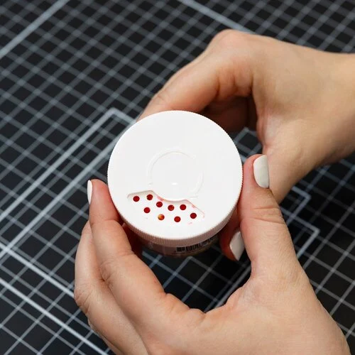 Scrapbook.com - Shimmer Flakes - Watermelon - Red - 2 oz Shaker Jar 4 Scrapbook.com - Shimmer Flakes - Watermelon - Red - 2 oz Shaker Jar