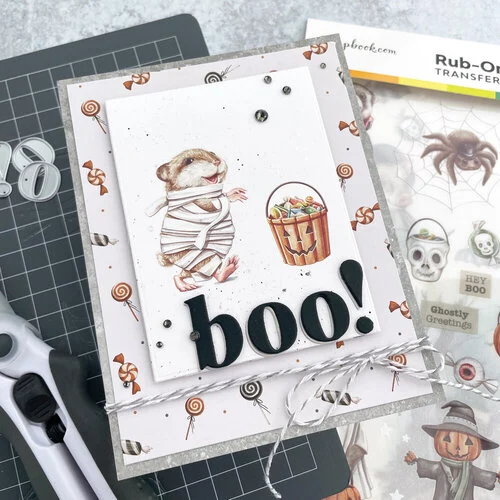 Scrapbook.com - Halloween Bundle - Rub-On Transfers - 6x8 - 4 Sheets 15 Scrapbook.com - Halloween Bundle - Rub-On Transfers - 6x8 - 4 Sheets