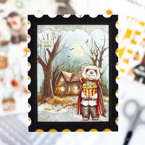 Scrapbook.com - Halloween Bundle - Rub-On Transfers - 6x8 - 4 Sheets 7 Scrapbook.com - Halloween Bundle - Rub-On Transfers - 6x8 - 4 Sheets