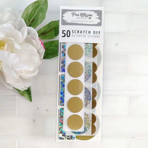 Pear Blossom Press - Stickers - Scratch Off - 50 Pack 2 Pear Blossom Press - Stickers - Scratch Off - 50 Pack