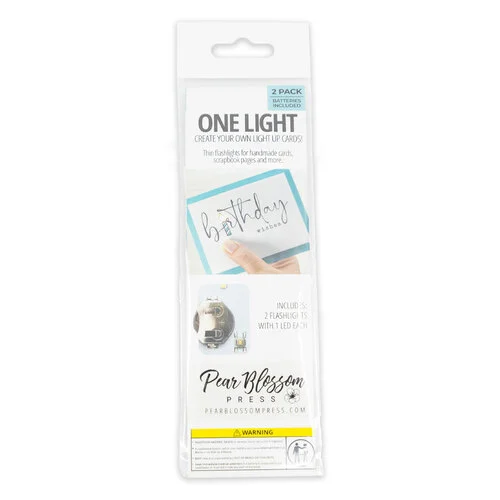 Pear Blossom Press - One Light - 2 Pack