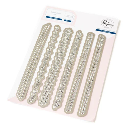 Pinkfresh Studio - Essentials Collection - Dies - Edgers - Fancy