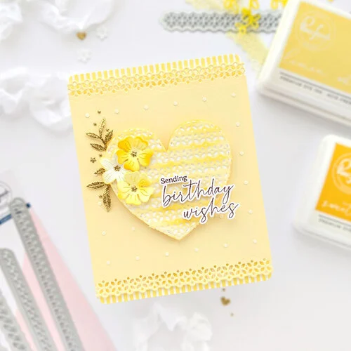 Pinkfresh Studio - Essentials Collection - Dies - Edgers - Fancy