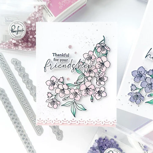 Pinkfresh Studio - Essentials Collection - Dies - Edgers - Fancy