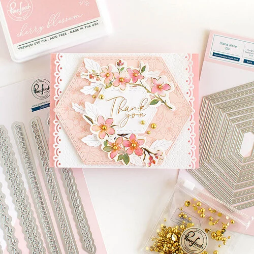 Pinkfresh Studio - Essentials Collection - Dies - Edgers - Fancy