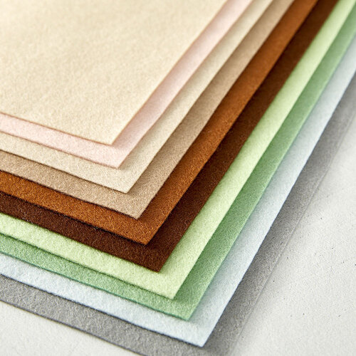 Spellbinders - Merino Wool Collection - Felt Sheets - Neutral