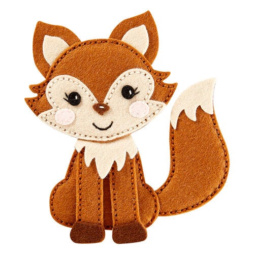 Spellbinders - Felt Stitch & Create Collection - Etched Dies - Forest Fox 4 Spellbinders - Felt Stitch & Create Collection - Etched Dies - Forest Fox