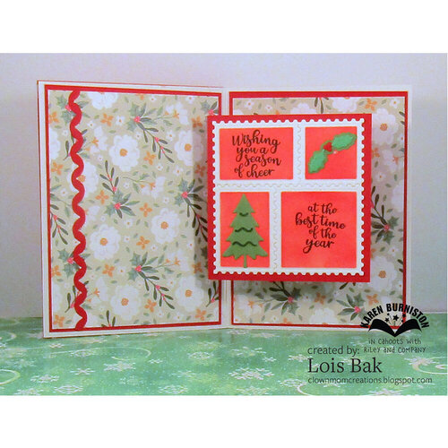 Karen Burniston - Craft Dies - Postage Pop-Up