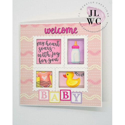 Karen Burniston - Craft Dies - Postage Pop-Up