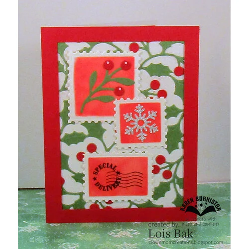 Karen Burniston - Craft Dies - Postage Pop-Up
