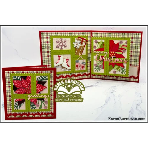 Karen Burniston - Craft Dies - Postage Pop-Up