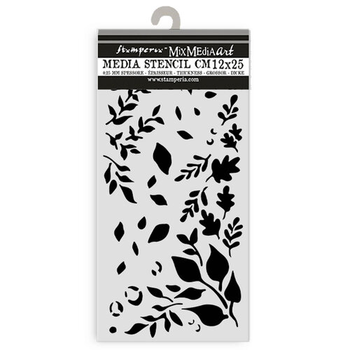 Stamperia - Dewdrops Collection - Stencils - Big Leaves