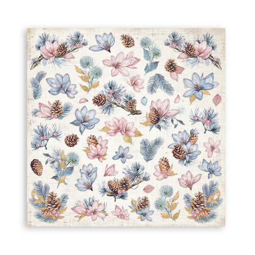 Stamperia - Dewdrops Collection - 8 x 8 Paper Pad 14 Stamperia - Dewdrops Collection - 8 x 8 Paper Pad