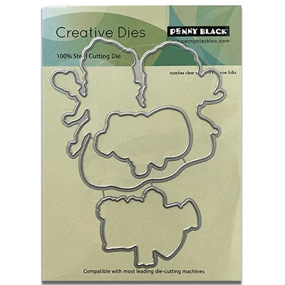 Penny Black - Creative Dies - Snow Folks Cut Out 1 Penny Black - Creative Dies - Snow Folks Cut Out