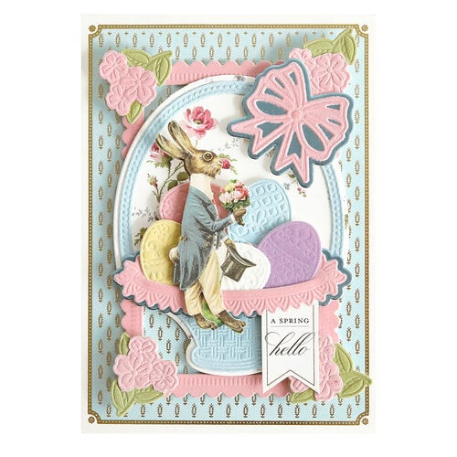 Anna Griffin - 6 x 8 Cardstock - Easter Flock