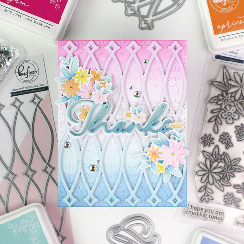 Pinkfresh Studio - Gentle Greetings and Greenery Collection - Press Plates - Basic Sentiments 8 Pinkfresh Studio - Gentle Greetings and Greenery Collection - Press Plates - Basic Sentiments