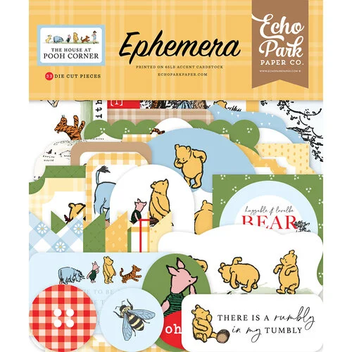 Echo Park - The House At Pooh Corner Collection - Ephemera 1 Echo Park - The House At Pooh Corner Collection - Ephemera