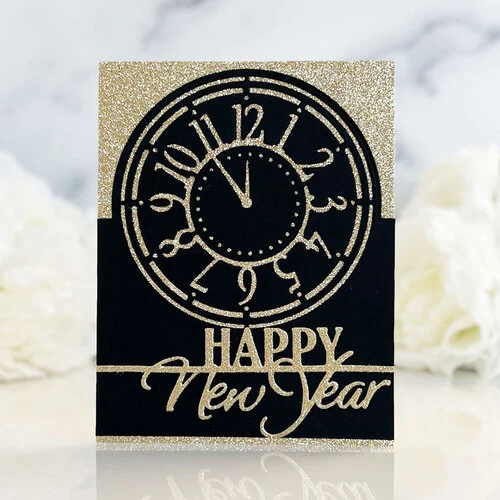 Papertrey Ink - Metal Dies - Line It Up - New Year 2 Papertrey Ink - Metal Dies - Line It Up - New Year