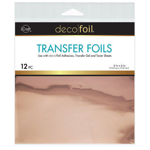 Therm O Web - iCraft - Deco Foil - 6 x 6 Transfer Sheets - Cider