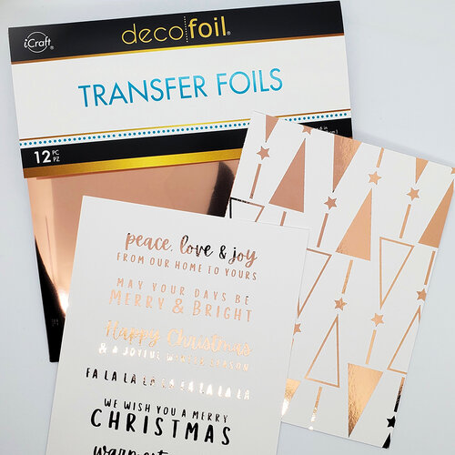 Therm O Web - iCraft - Deco Foil - 6 x 6 Transfer Sheets - Cider