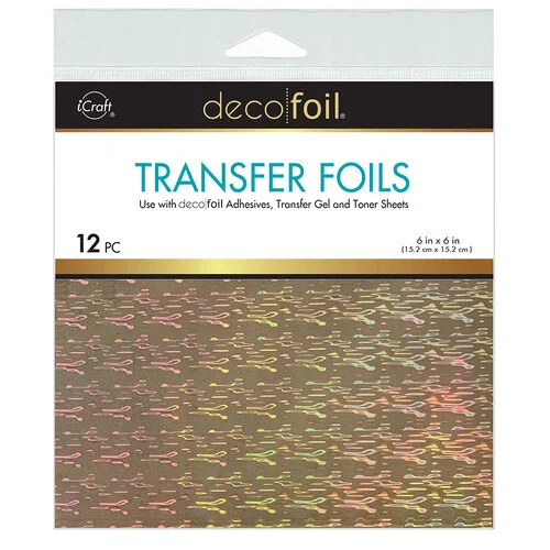 Therm O Web - iCraft - Deco Foil - 6 x 6 Transfer Sheets - Firelight 1 Therm O Web - iCraft - Deco Foil - 6 x 6 Transfer Sheets - Firelight