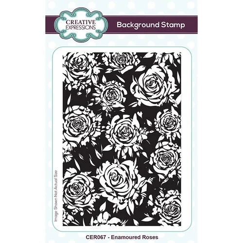 Creative Expressions - Pre-Cut Rubber Stamps - Enamoured Roses 1 Creative Expressions - Pre-Cut Rubber Stamps - Enamoured Roses