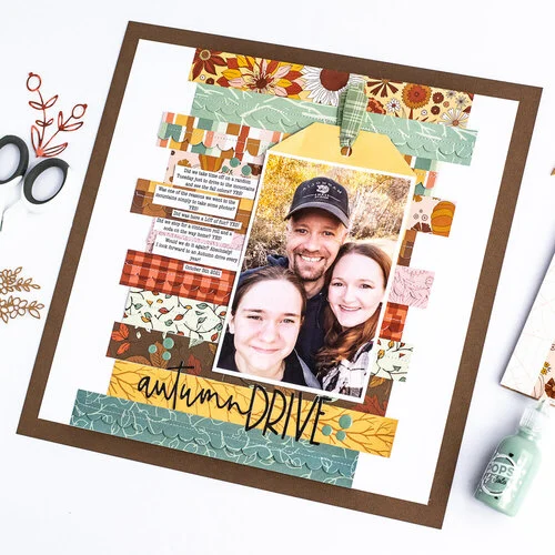 Scrapbook.com - Harvest - Patterned Cardstock Paper Pad - Double Sided - 6x8 - 40 Sheets 5 Scrapbook.com - Harvest - Patterned Cardstock Paper Pad - Double Sided - 6x8 - 40 Sheets