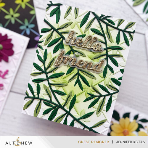 Altenew - Layering Dies - Intertwining Leaves