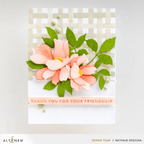 Altenew - Embossing Folder - 3D - Ways To Thank You