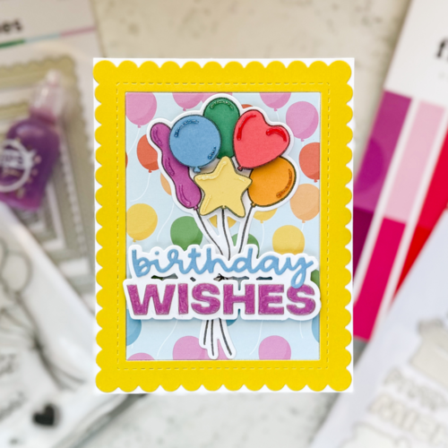Scrapbook.com - Coordinating Die Set - HBD Birthday Balloons 3 Scrapbook.com - Coordinating Die Set - HBD Birthday Balloons