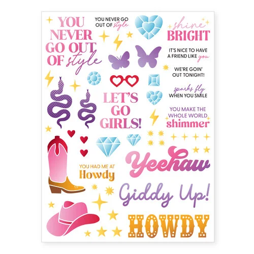 Scrapbook.com - Shimmer - Rub-On Transfers - 6x8 - 2 Sheets 2 Scrapbook.com - Shimmer - Rub-On Transfers - 6x8 - 2 Sheets