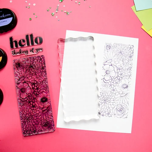 Scrapbook.com - Perfect Clear Acrylic Stamp Block - Slimline 3 Scrapbook.com - Perfect Clear Acrylic Stamp Block - Slimline