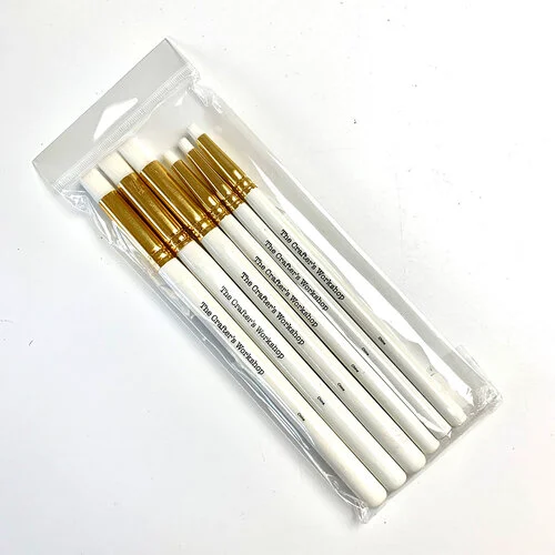 The Crafter's Workshop - Assorted Blending Brushes - 6 pieces
